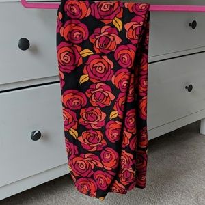 LulaRoe TC Rose Leggings *A Unicorn Pattern* EUC